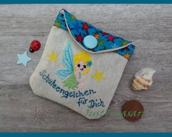 Bag mini small 7 x 7.5 cm jewelry, money gift, gift bag