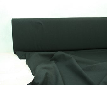 Jersey uni schwarz