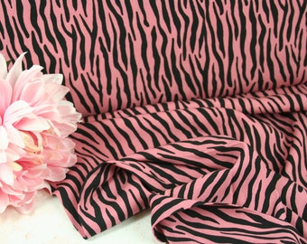 Viskose Zebra blush