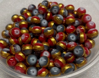 10MM Glass Bead 20 Count