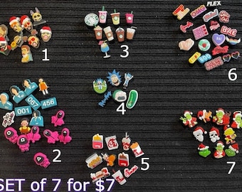 crocs jibbitz packs
