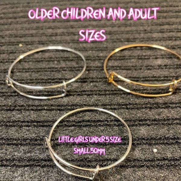 Gold Charm Bangle Etsy