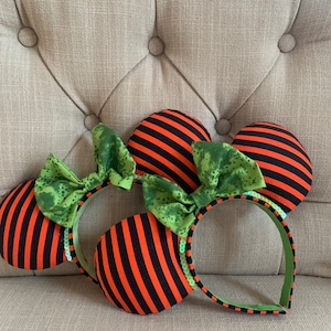 Halloween Mouse Ears for Disney Vacation, Mouse Halloween Ears, Halloween Headband