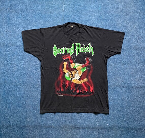 80s Vintage Sacred Reich World Tour 