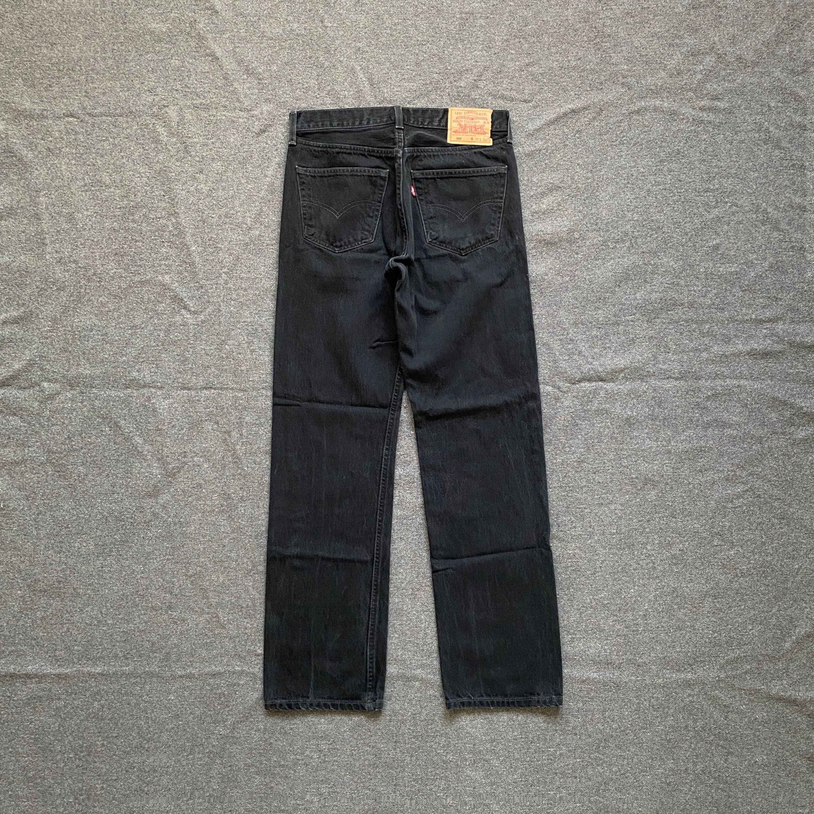 Kleding Gender-neutrale kleding volwassenen Jeans vintage levi's maat 34 gemaakt in usa 501 