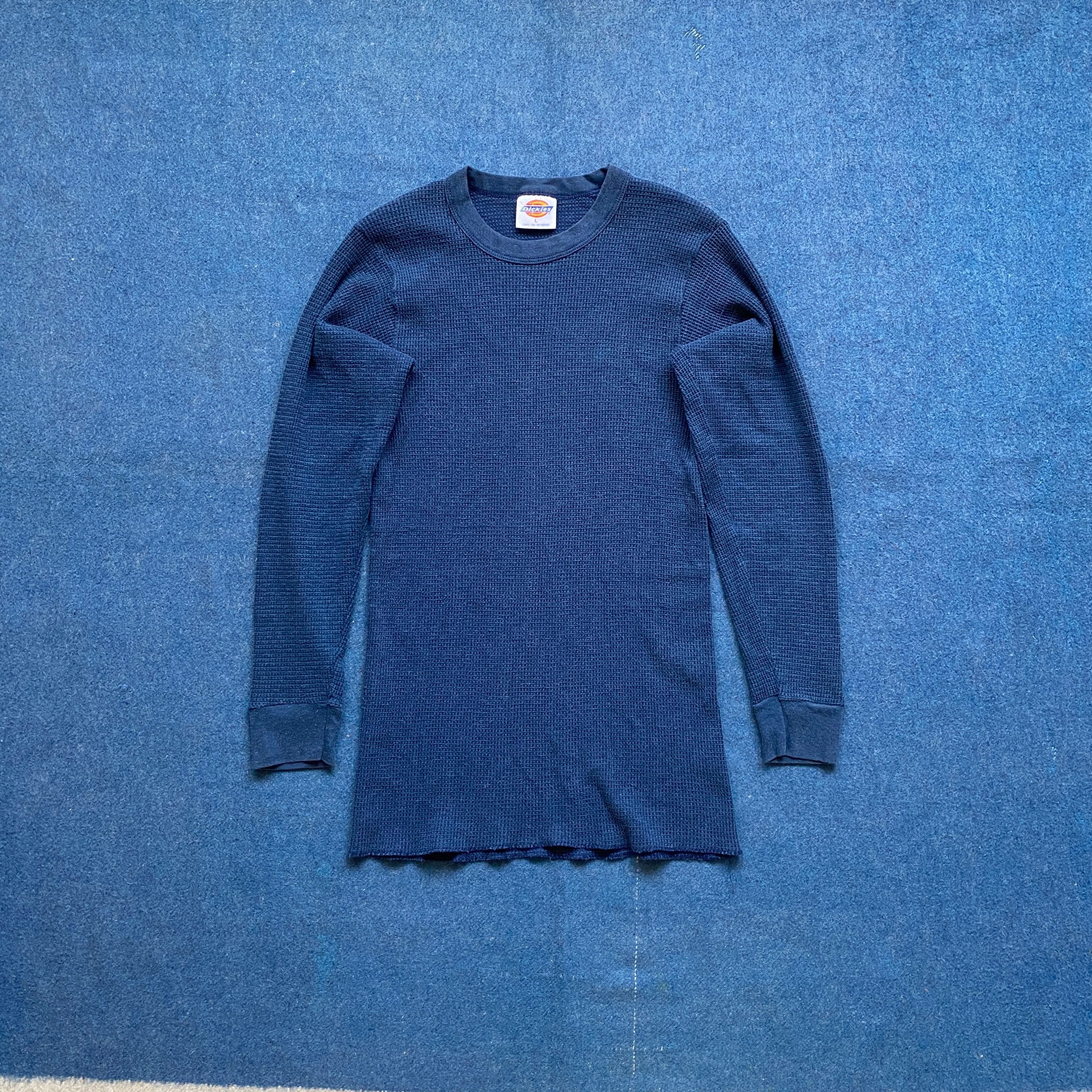 90s Vintage Dickies Faded Blue Thermal 