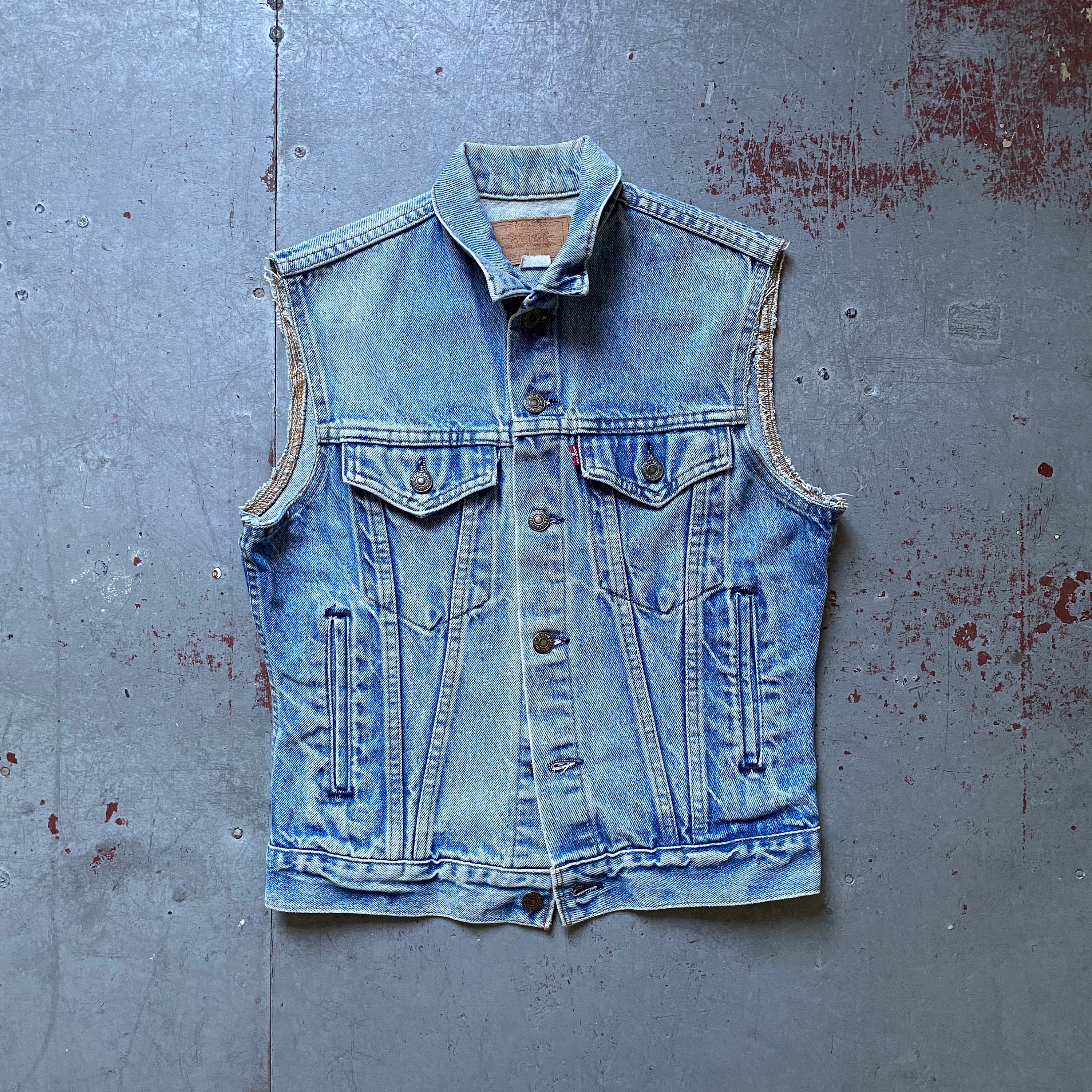 Levi Biker Vest Etsy Singapore
