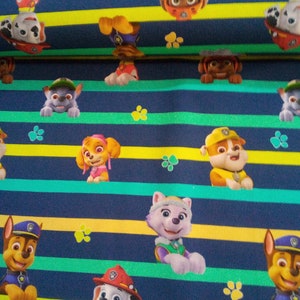 Jersey Fabric Paw Patrol