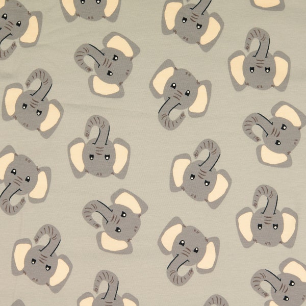 Elefanti in tessuto jersey