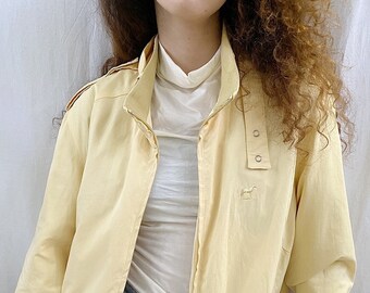 pastel yellow jacket
