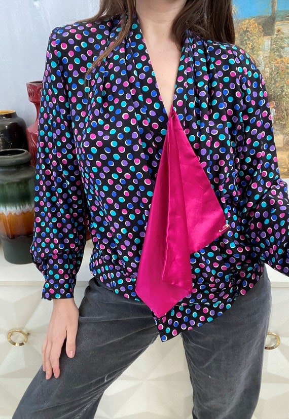 Blouse polka hotsell dot online