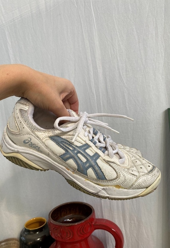retro asics trainers
