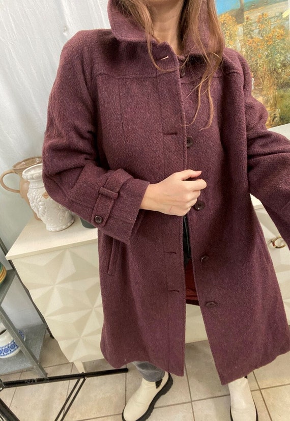 Manteau poilu sale