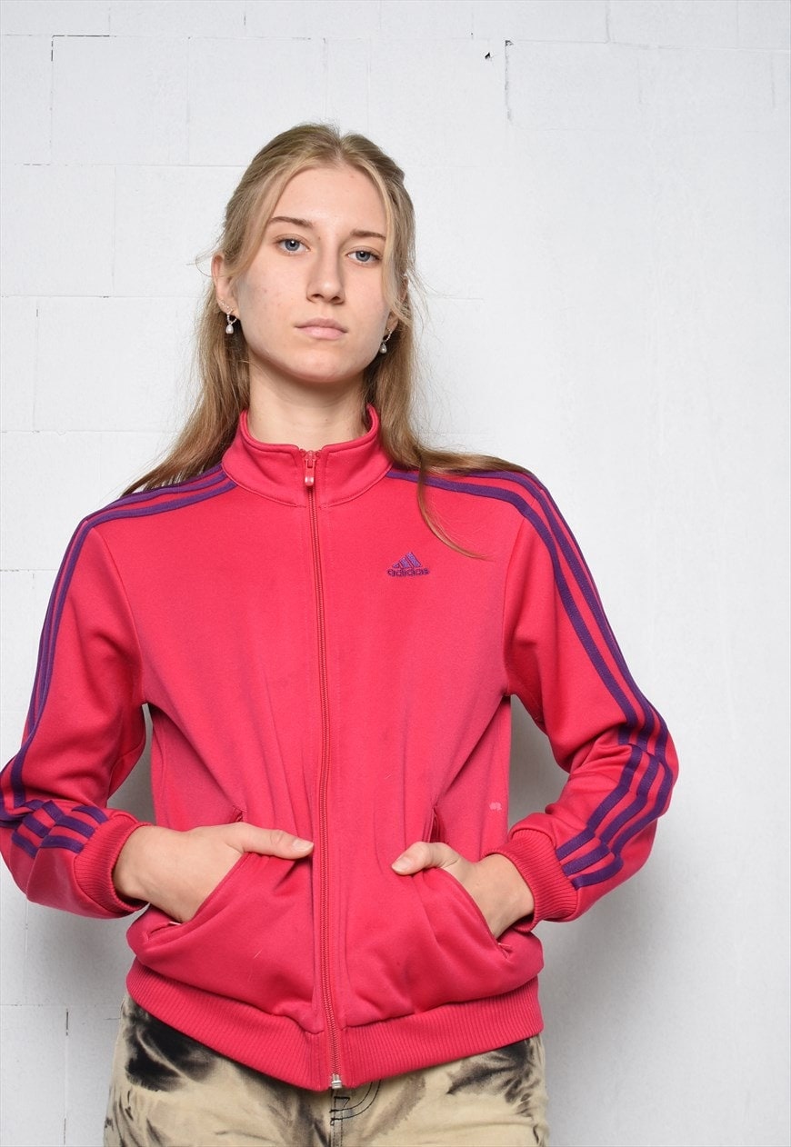 Pink adidas shop jackets