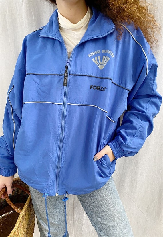 Y2K retro athleisure shell oversized bomber jacket