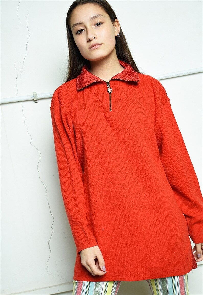 oversized sports jumper