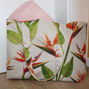 Strandtasche / Markttasche Markusta Blumen und Blätter