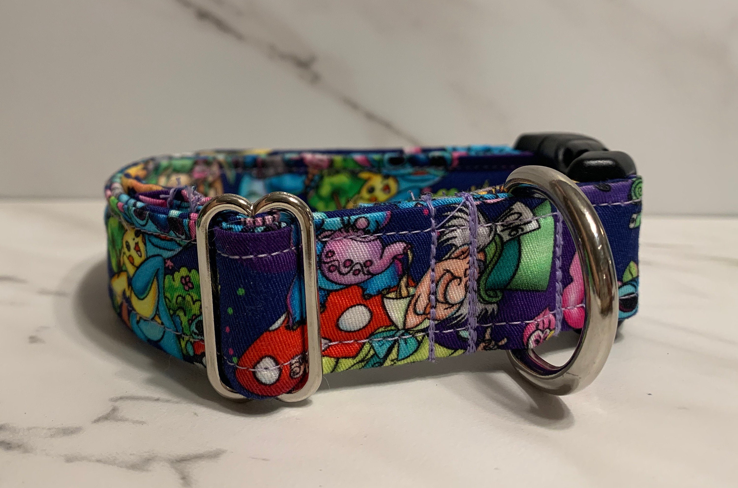 Lilo and stitch dog collar size medium/large plus accessories Etsy