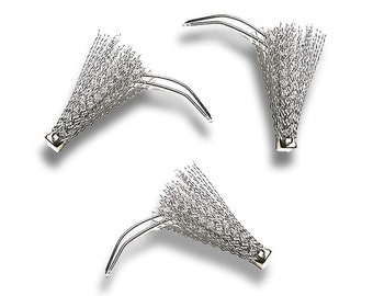 3 Tüllensiebe Ostfriesischer Teebesen Teesieb Tropfenfänger Tropfenrücksauger Tüllenbesen