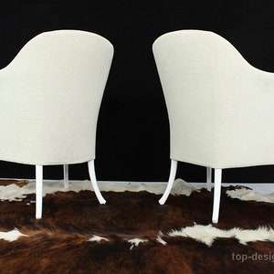 like new, set of 2x Giorgetti Progetti armchairs by Umberto Asnago, Italy, signed, with Pau Ferro armrests, new price 5618 euros image 6