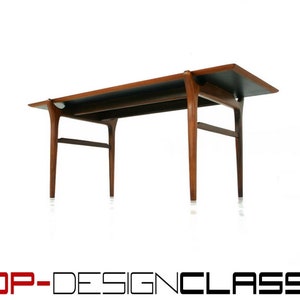 like new, Finn Juhl Style Danish Teak Coffee Table, Mid Century 1960s, lovingly restored
