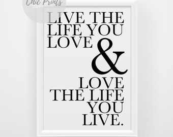 Live The Life You Etsy