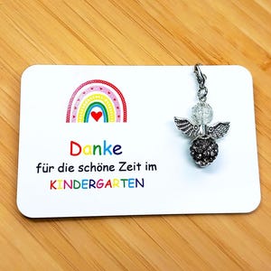 Schutzengel Erzieherin Anhänger Geschenkkarte Schlüsselanhänger Glücksbringer beste Lieblingserzieherin Engel Geschenk Kindergartenabschied