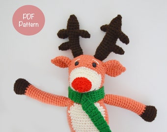 Christmas Reindeer Crochet Pattern (PDF)