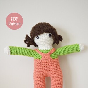 Crochet Doll Pattern (PDF) |Daisy|