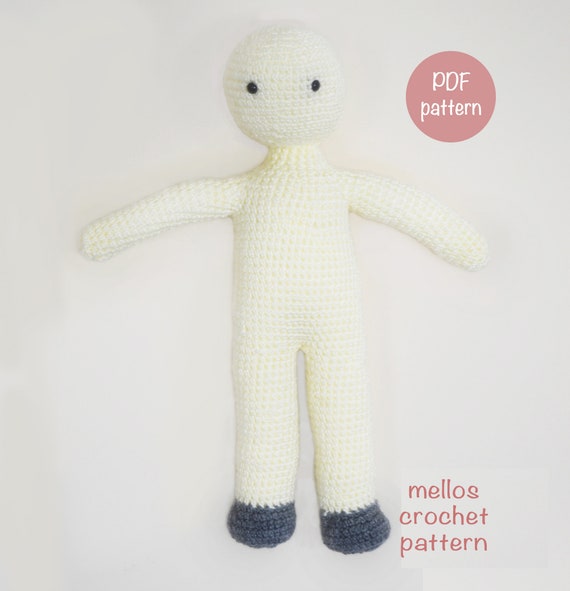 doll body crochet pattern