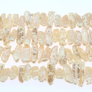 High Quality Natural Pink Biwa Pearls,Loose Freshwater Peach Pearls Beads,Stick Freshwater Pearls Supply,DIY Pearls Jewelry,Wholesale Pearls