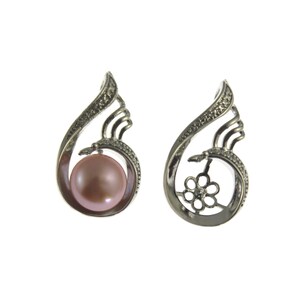 Pingentes banhados a prata, base para pingentes redondos de 9-10 mm, moldura em branco, pingente para colar faça você mesmo, presente - DZ048