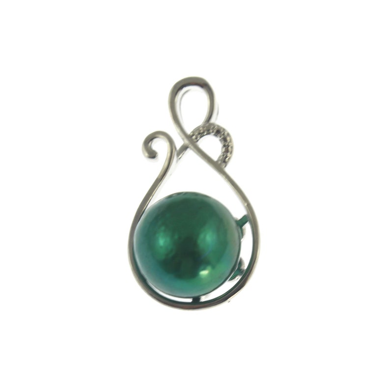 30/%OFSilver plated Blank Pendant Setting,Pendant fit pearl,Personality Necklace Blank Base Setting,Jewelry Unique Base Pearl Wholesale DZ034