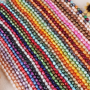 8-9mm Natural Freshwater Baroque Pearls,Multi-colored Nugget Pearls,Loose Colorful Pearls, Pearls Jewelry Supplies,Wholesale Pearls-LN005