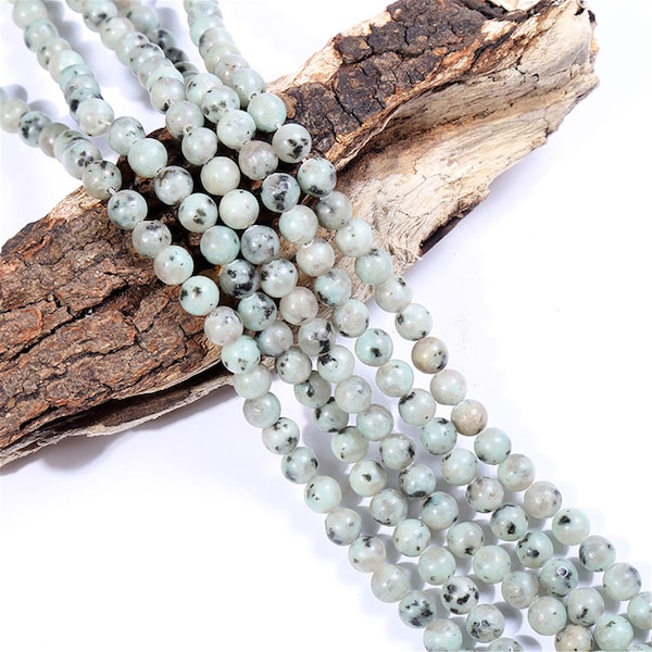 Grade A, Blue Sky Mountain stone beads,Round blue jasper gemstone beads,Full strand,Wholesale beads,4/6/8/10/12mm-ST26