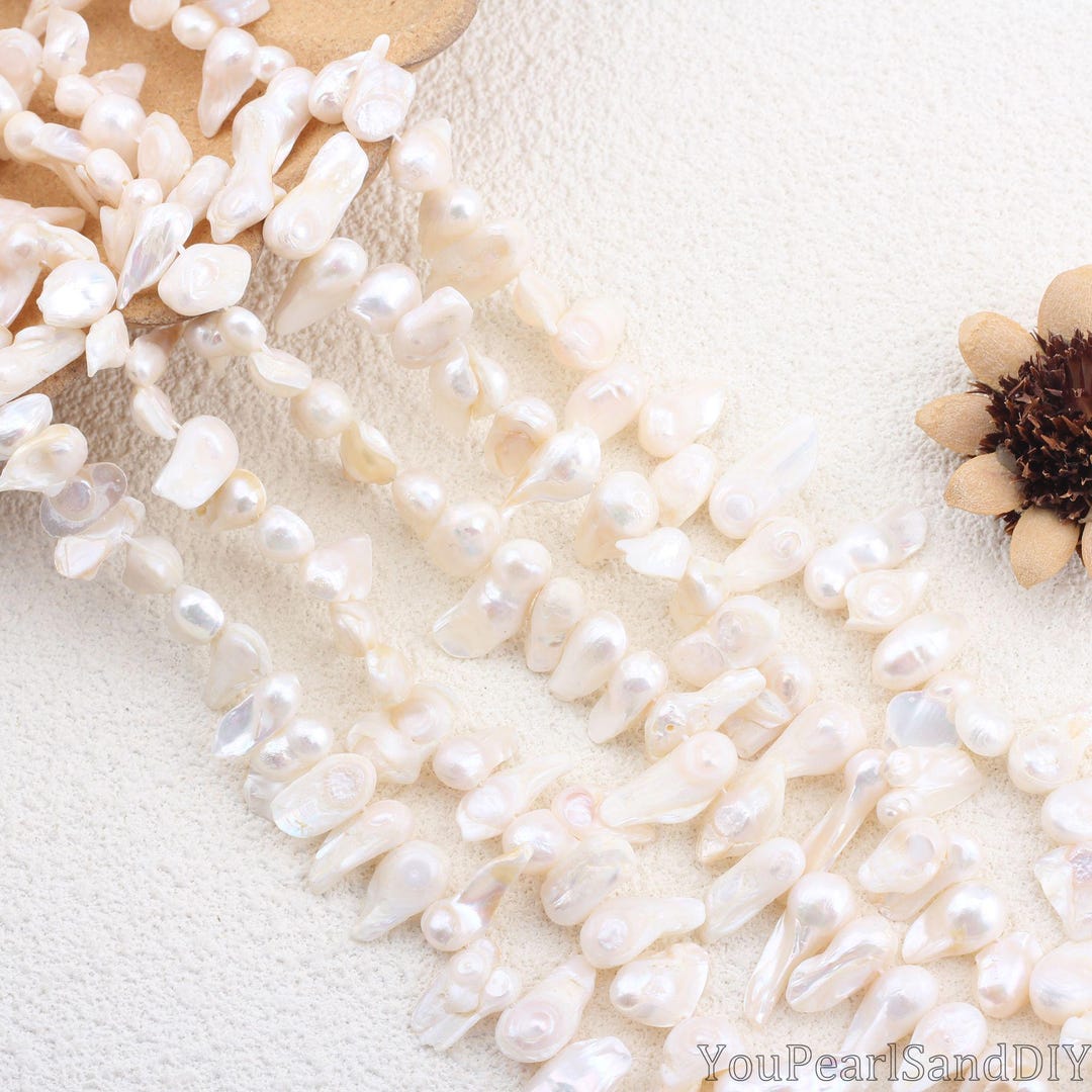 Nova Large Baroque Pearl Drop Gold Filled Earrings | Kiri & Belle