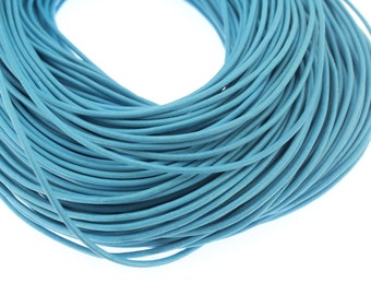 2mm Loose Round Leather Cord,Multi-colored Leather Cord,Leather Lace Beading String for DIY Bracelet Necklace,Wholesale Cords,Cords Supply