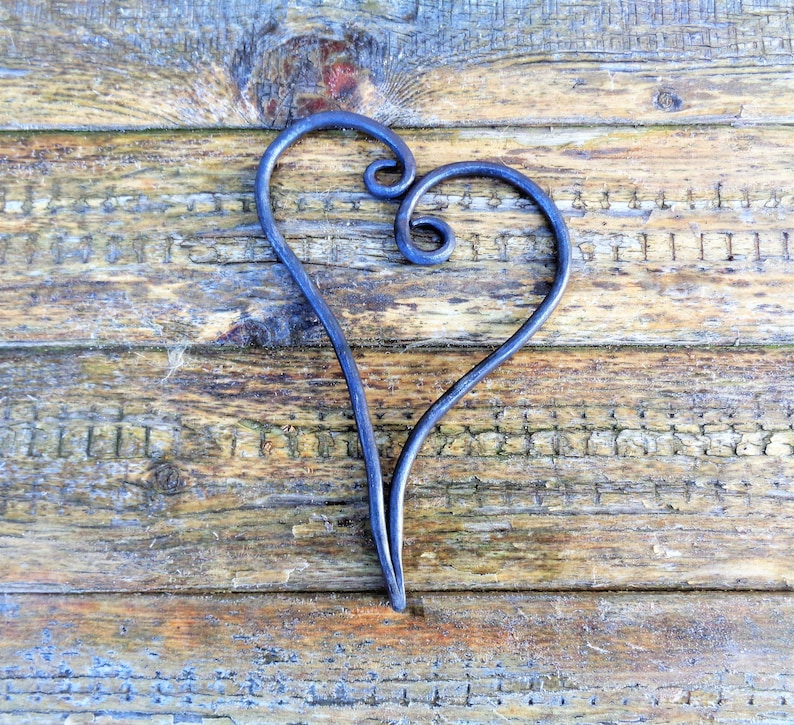 Heart Valentine Wrought Iron Decorative Wall Wrought Iron Etsy