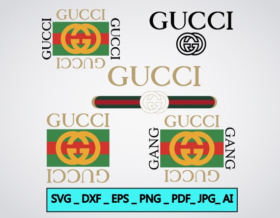 Gucci Gang high quality Svg Fashion Inspired Logo Vector Art | Etsy
