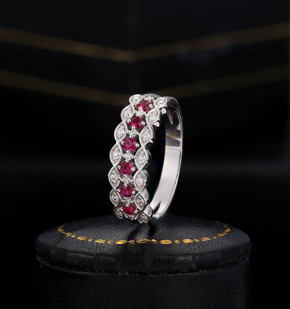Ruby shop anniversary band