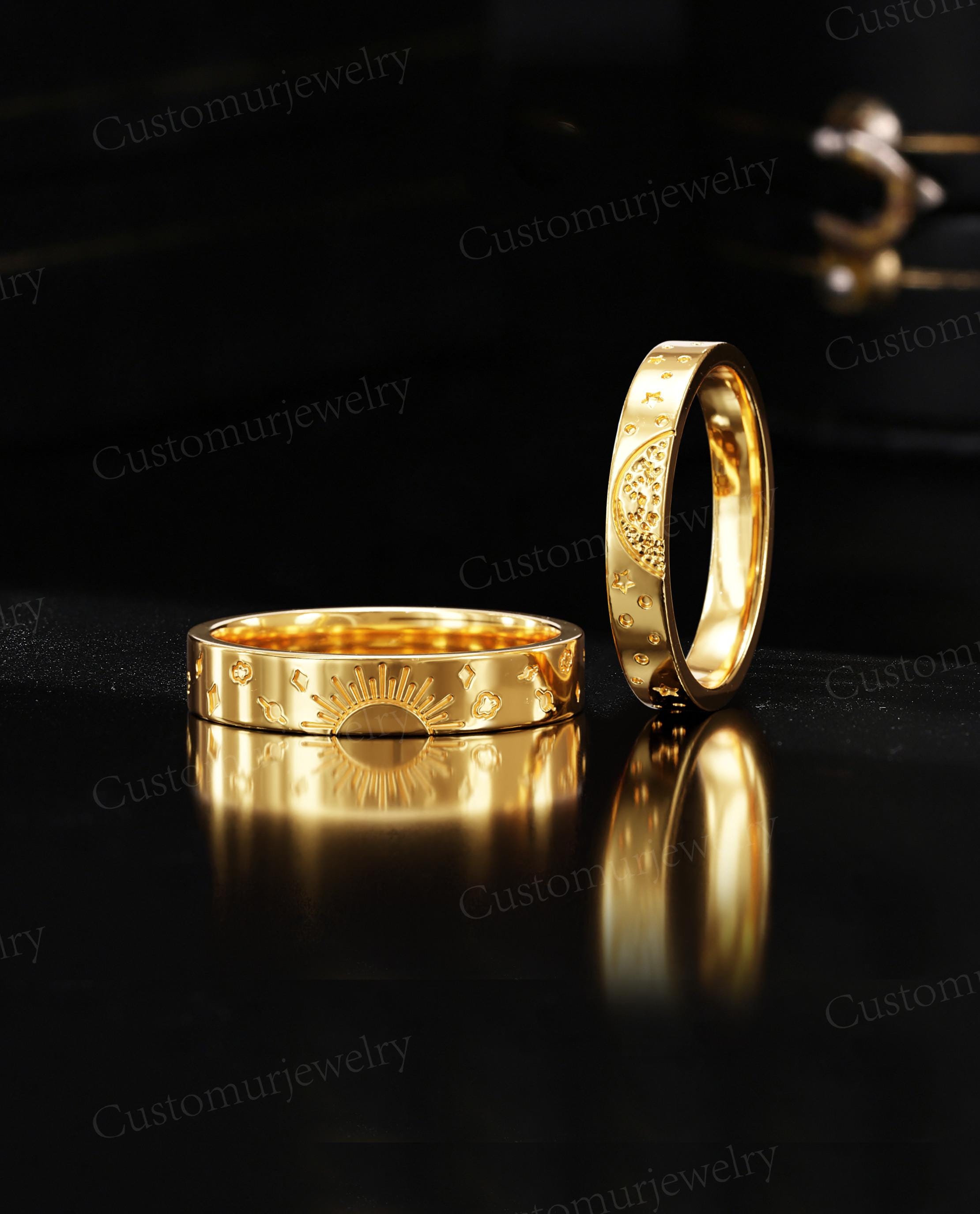 Movie Stars Wedding Band Star Ship Movie Falcon Space Battle Ring