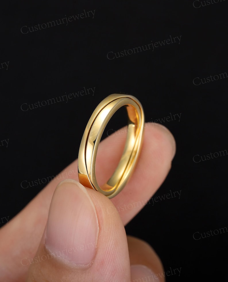 Openable Secret Message Ring, 10K Gold Hidden Compartment Ring ...