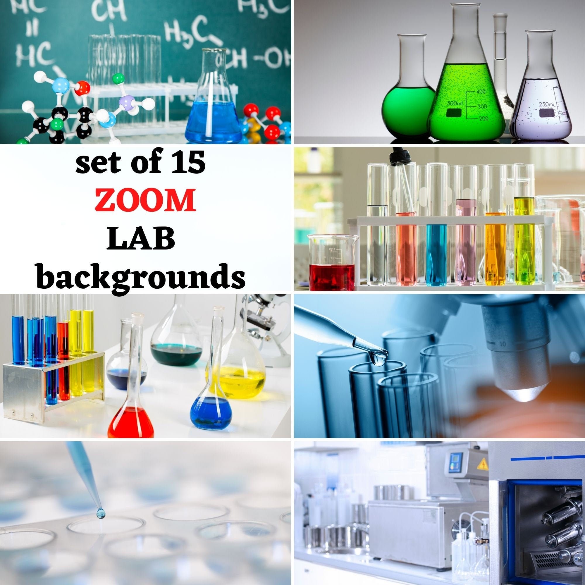 Science Lab Zoom Background