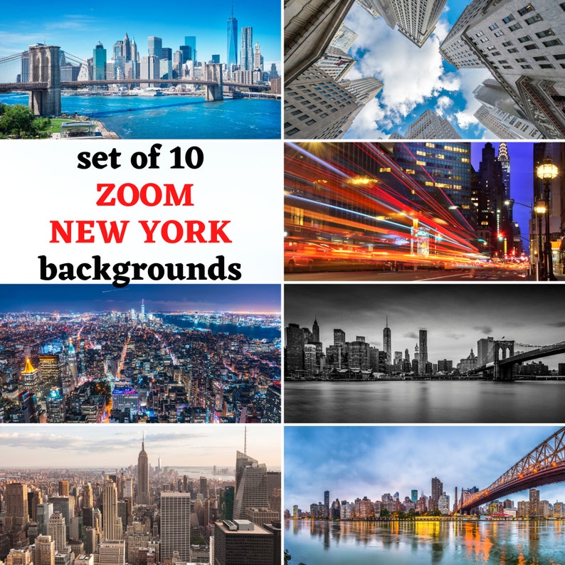 New York City Zoom Background