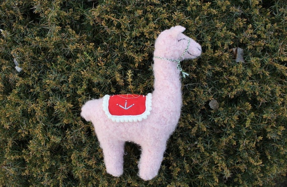 stuffed llama baby toy