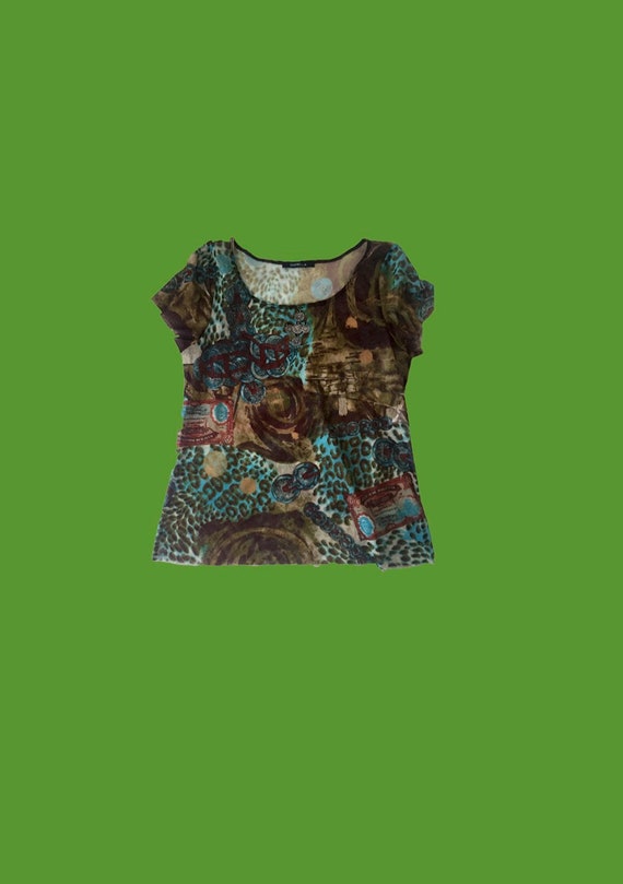VINTAGE mesh top 90's