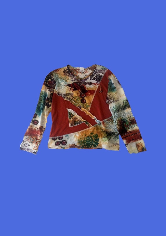 VINTAGE MESH TOP 90's