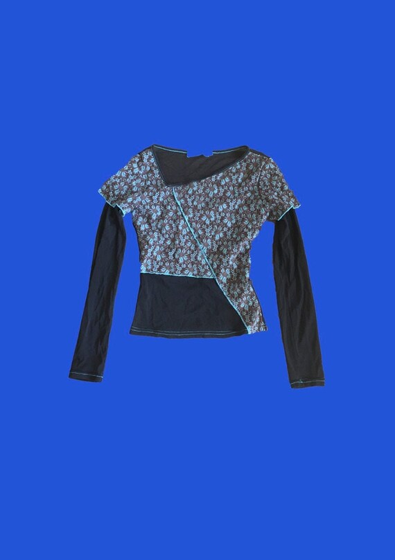 MESH JERSEY TOP 90's