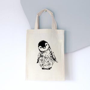 penguin | small daycare bag