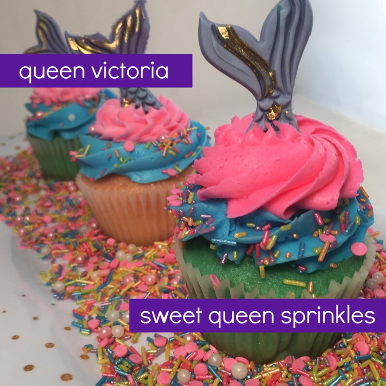 Queen Victoria Sprinkle Mix Sprinkles Sparkling Sprinkles Etsy